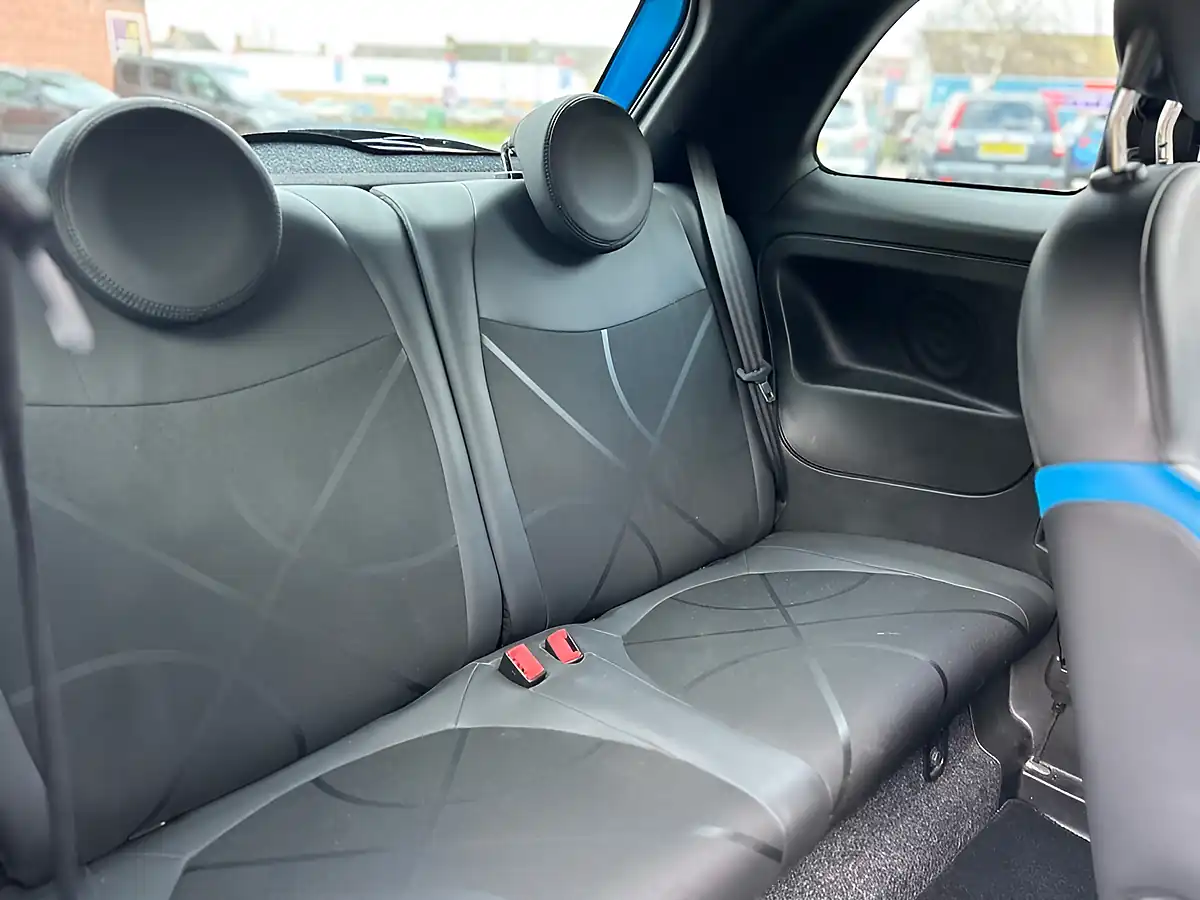 Used 2016 Fiat 500 S Blue - Interior and Exterior details 9