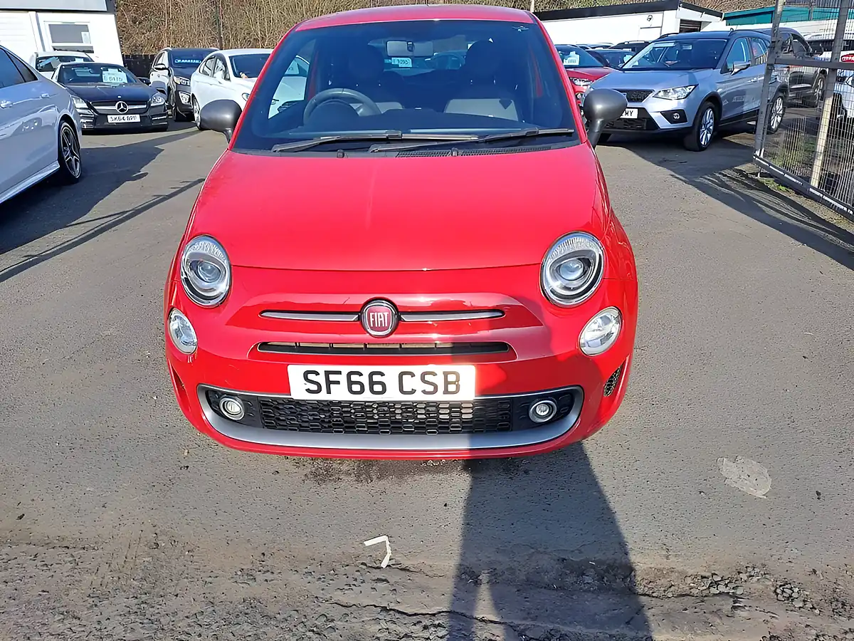 Used 2016 Fiat 500 S Red - Interior and Exterior details 5