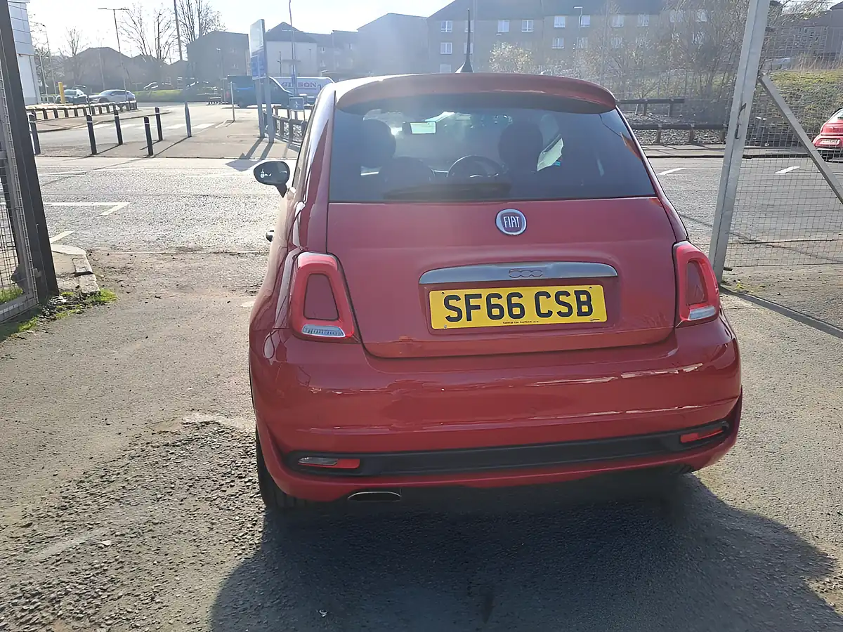 Used 2016 Fiat 500 S Red - Interior and Exterior details 6