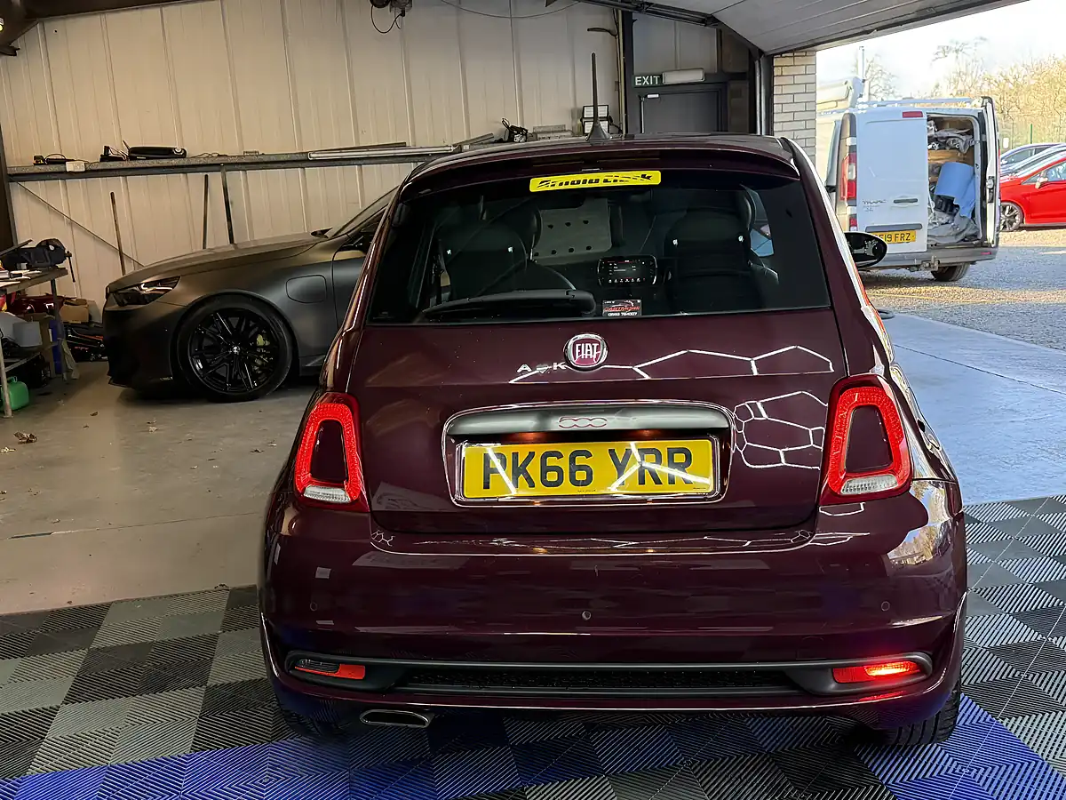 Used 2016 Fiat 500 S Red - Interior and Exterior details 10