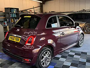 Used 2016 Fiat 500 S Red - Interior and Exterior details 11