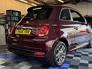 Used 2016 Fiat 500 S Red - Interior and Exterior details 12