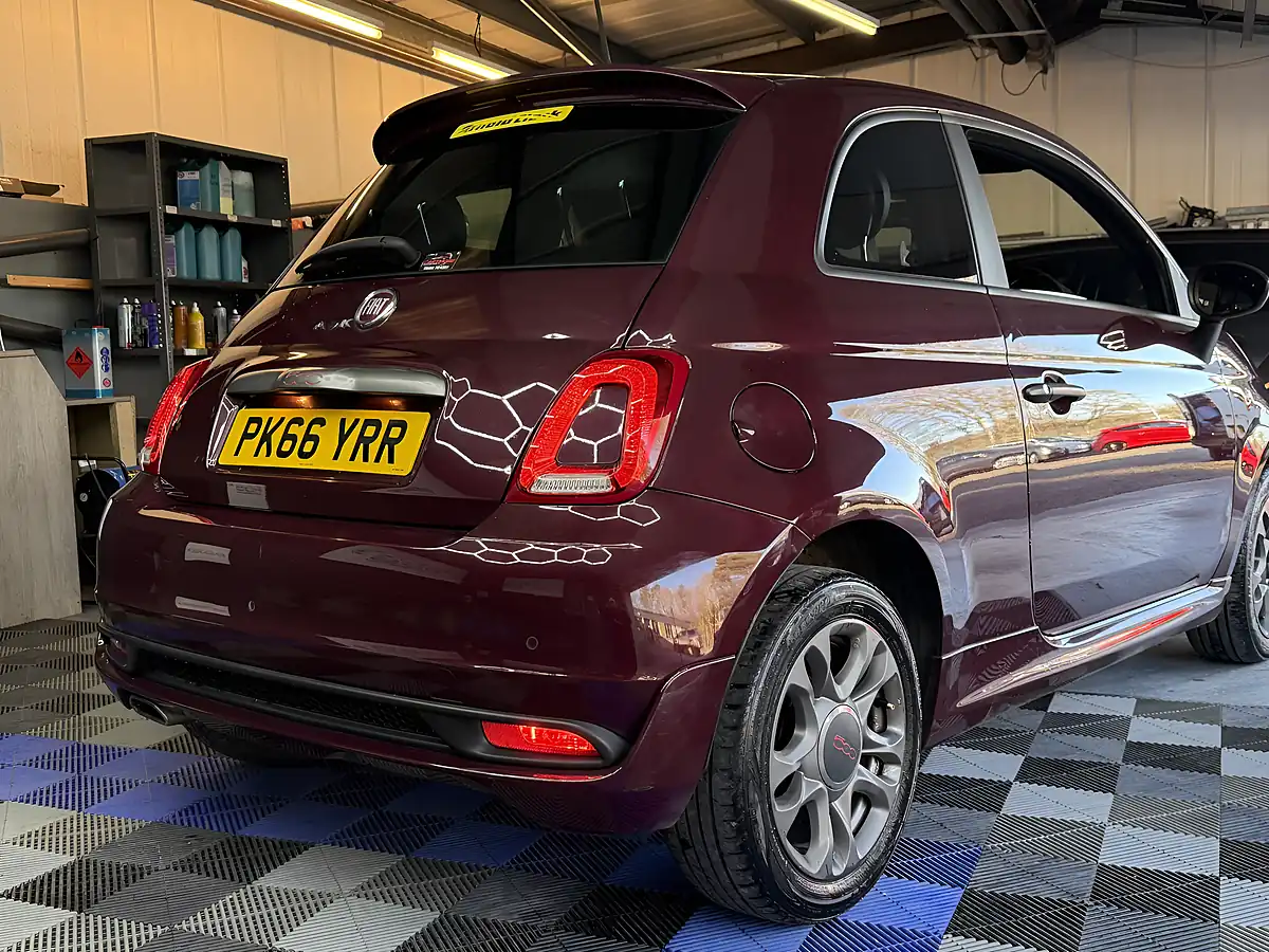 Used 2016 Fiat 500 S Red - Interior and Exterior details 12