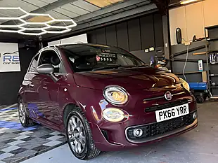 Used 2016 Fiat 500 S Red - Interior and Exterior details 13