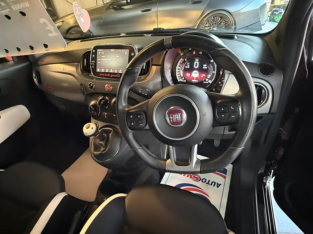 Used 2016 Fiat 500 S Red - Interior and Exterior details 14