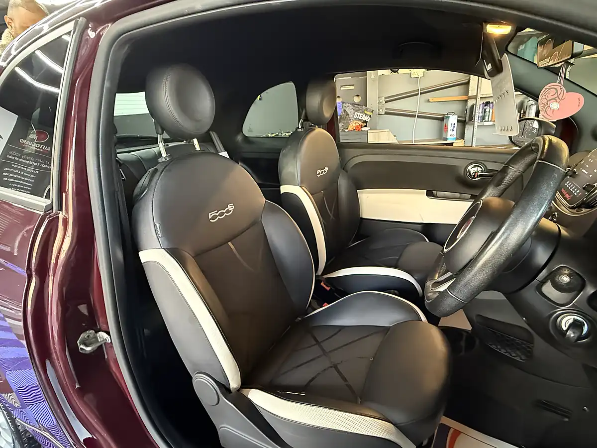 Used 2016 Fiat 500 S Red - Interior and Exterior details 15