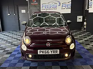 Used 2016 Fiat 500 S Red - Interior and Exterior details 2