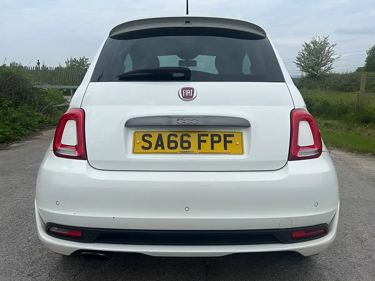 Used 2016 Fiat 500 S White - Interior and Exterior details 10