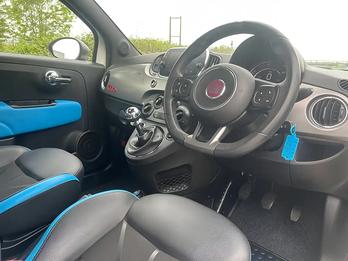 Used 2016 Fiat 500 S White - Interior and Exterior details 14