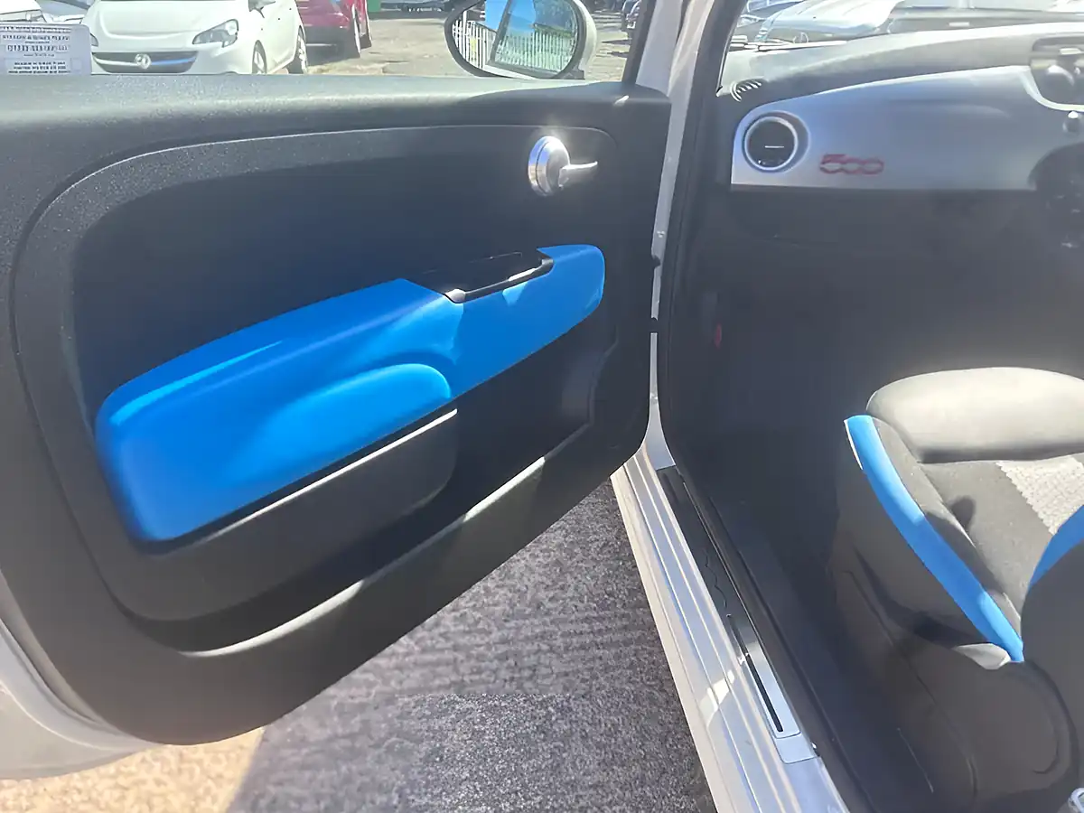 Used 2016 Fiat 500 S White - Interior and Exterior details 14