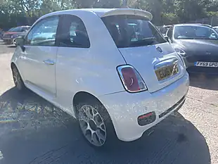 Used 2016 Fiat 500 S White - Interior and Exterior details 8