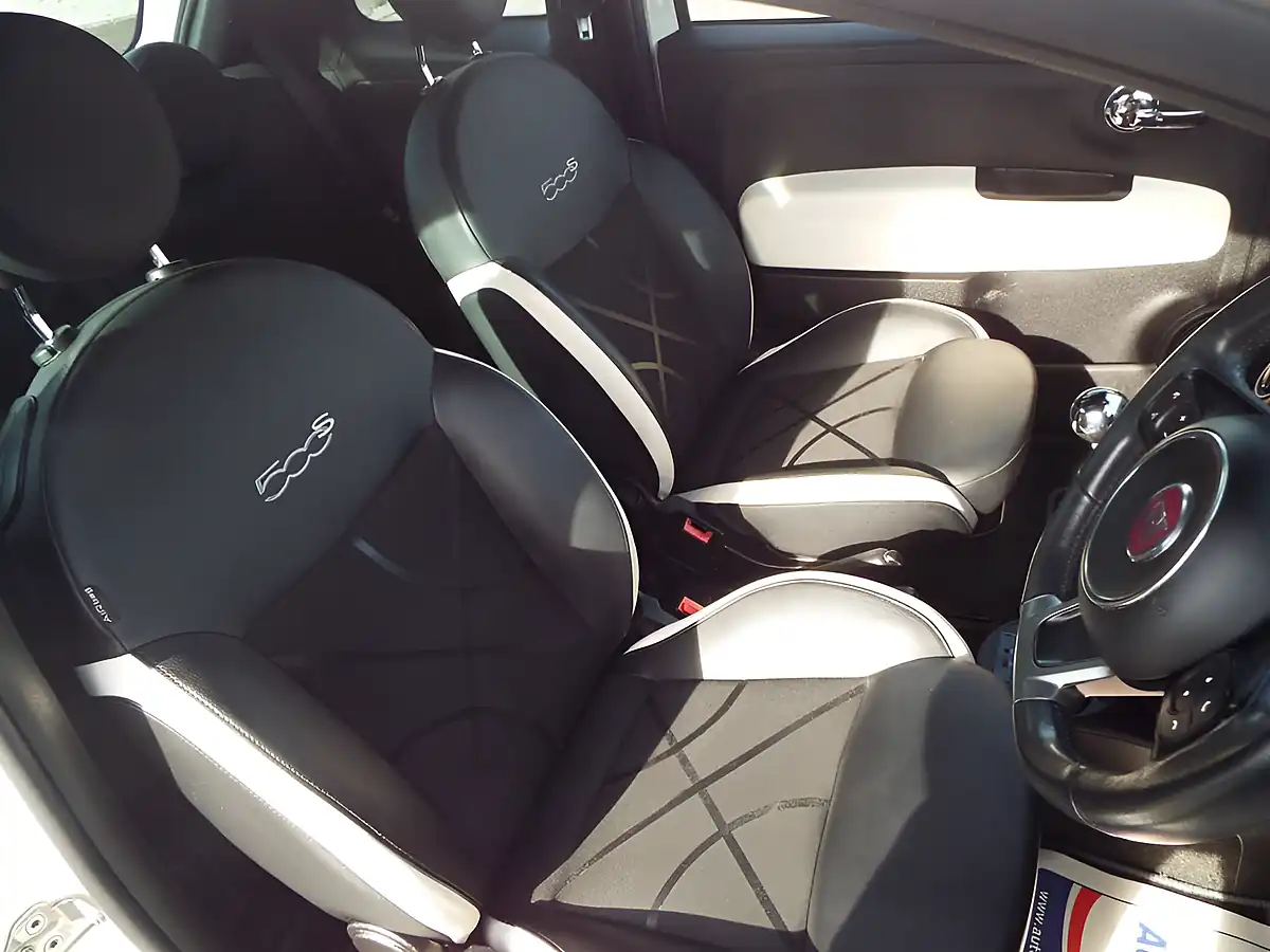 Used 2016 Fiat 500 S White - Interior and Exterior details 11