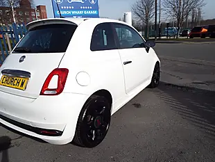Used 2016 Fiat 500 S White - Interior and Exterior details 16