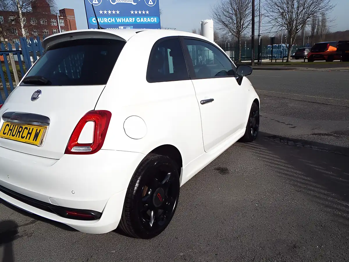 Used 2016 Fiat 500 S White - Interior and Exterior details 16