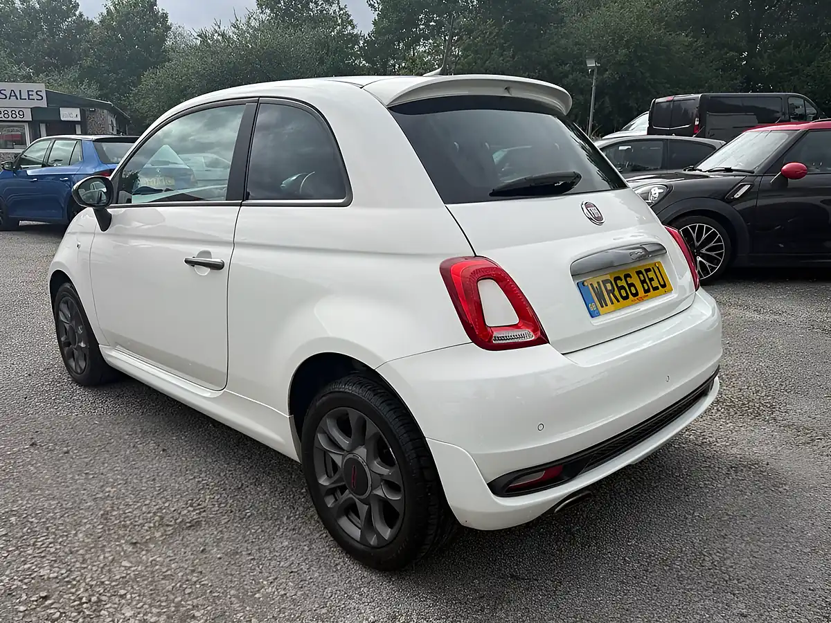 Used 2016 Fiat 500 S White - Interior and Exterior details 10