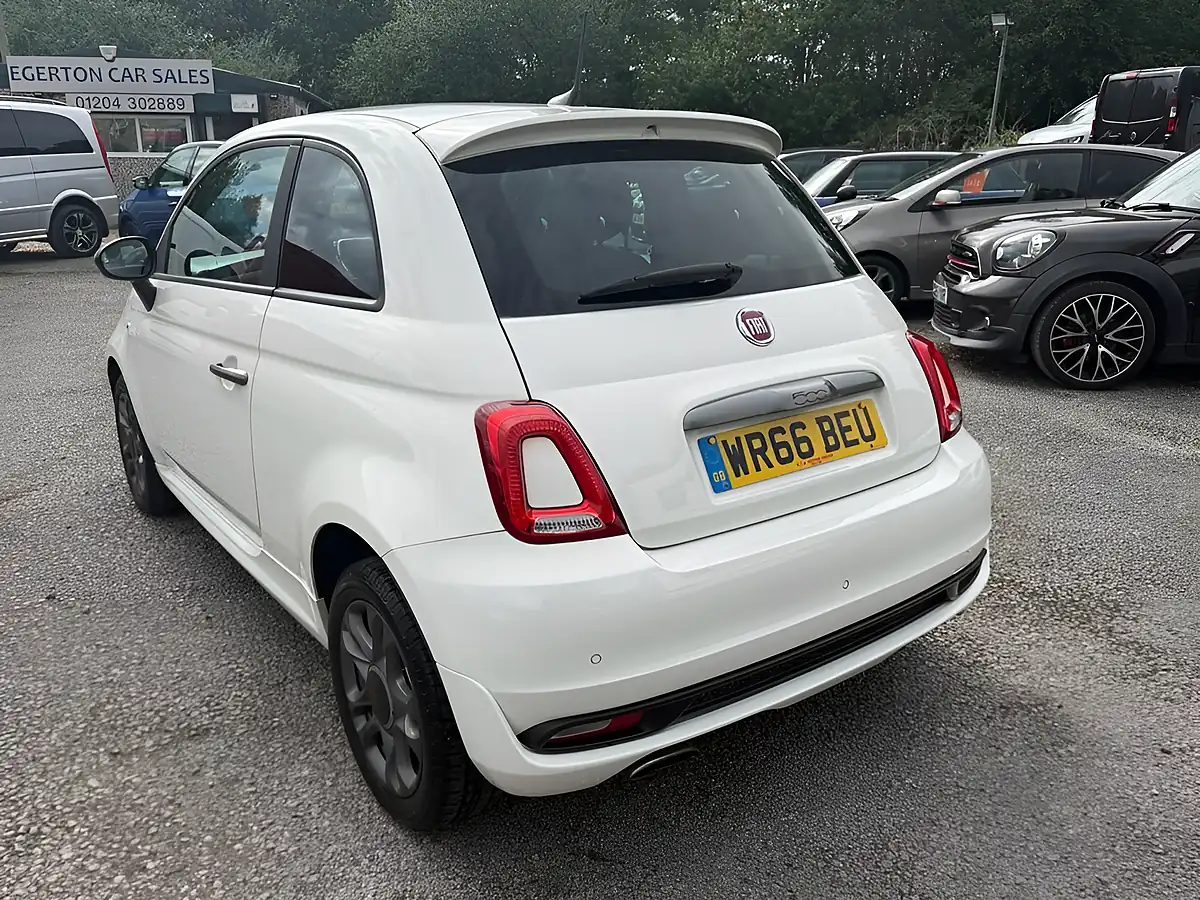 Used 2016 Fiat 500 S White - Interior and Exterior details 13