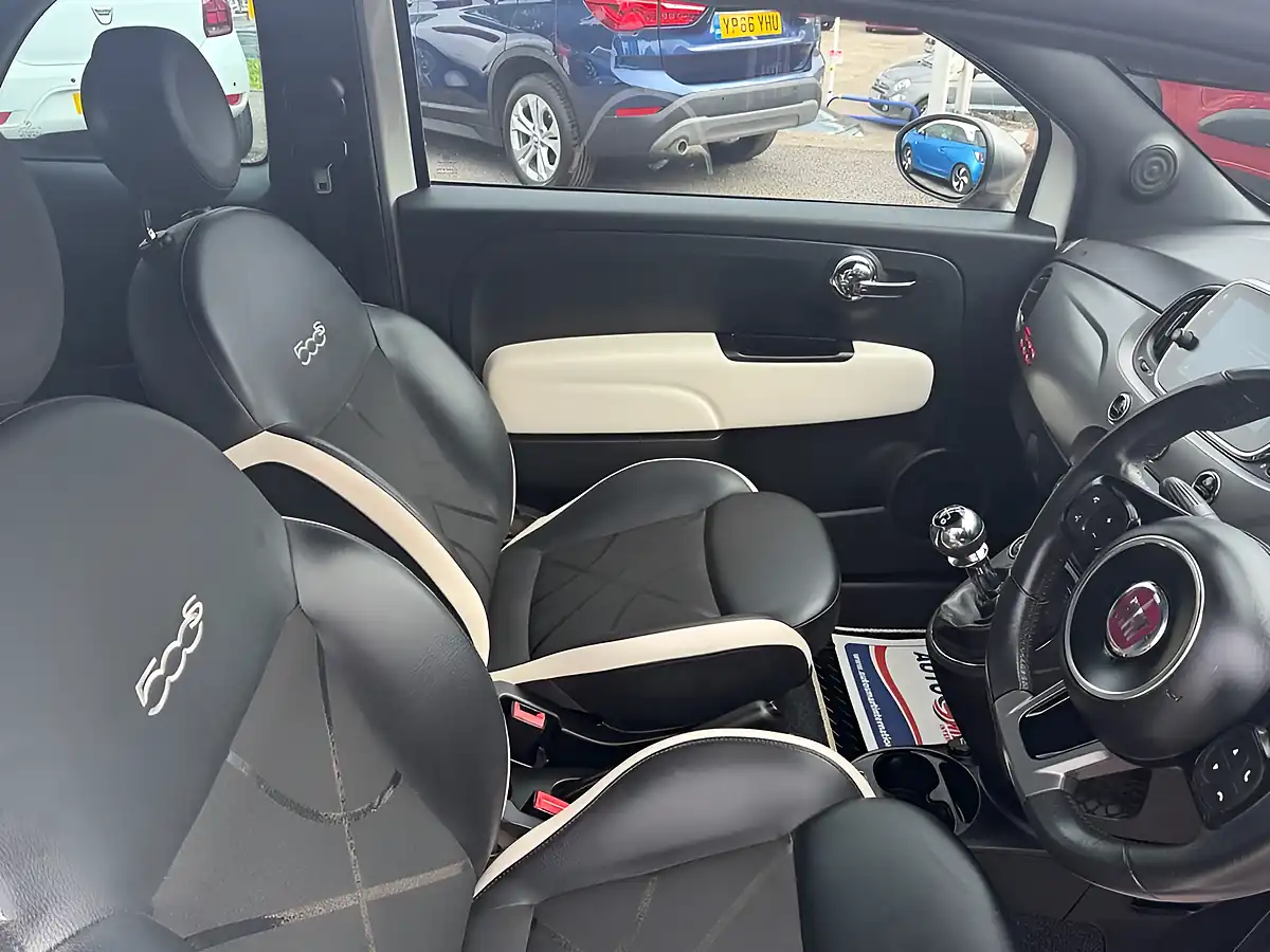 Used 2016 Fiat 500 S White - Interior and Exterior details 15
