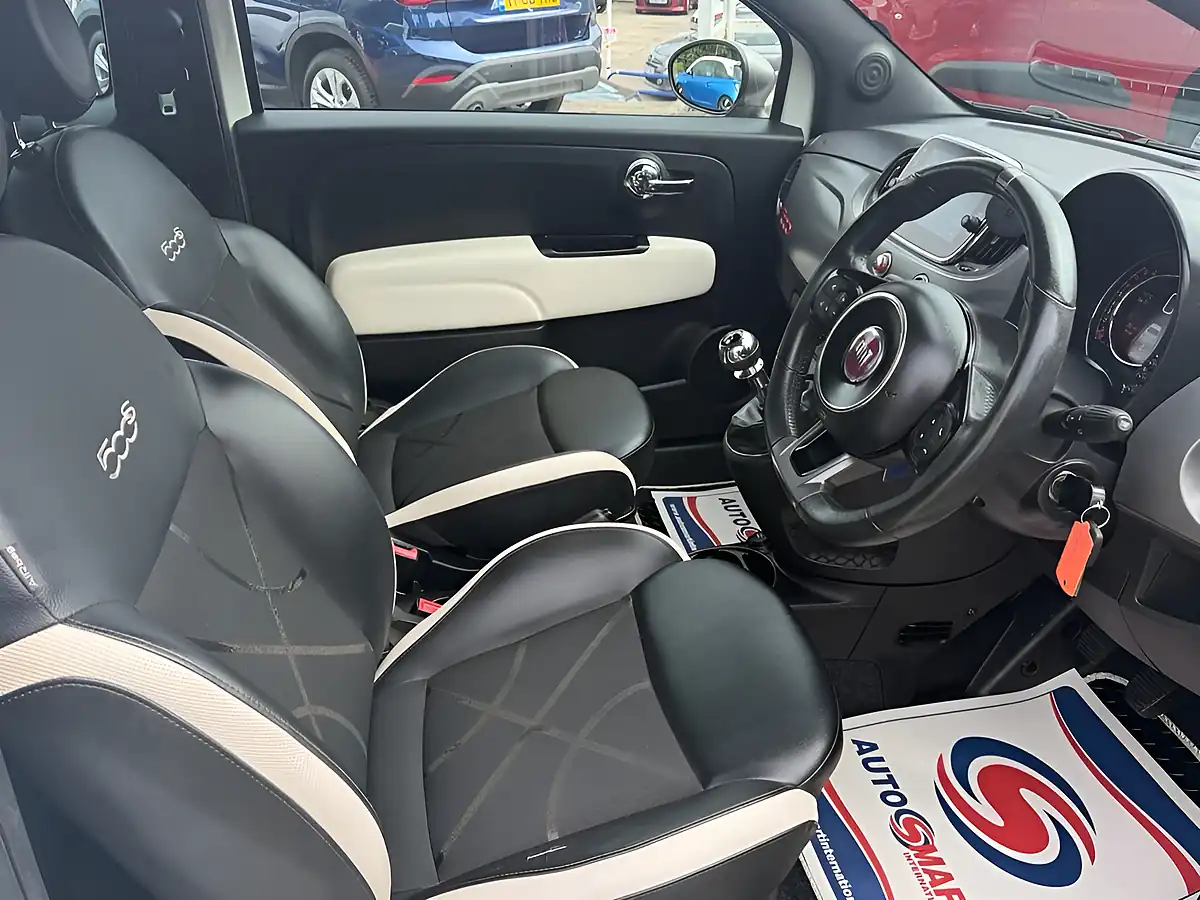 Used 2016 Fiat 500 S White - Interior and Exterior details 16