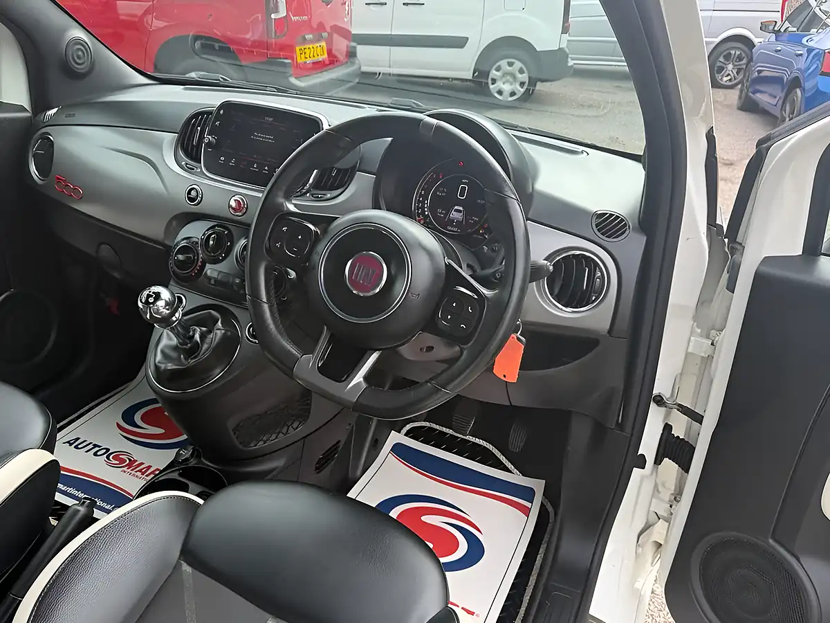Used 2016 Fiat 500 S White - Interior and Exterior details 17