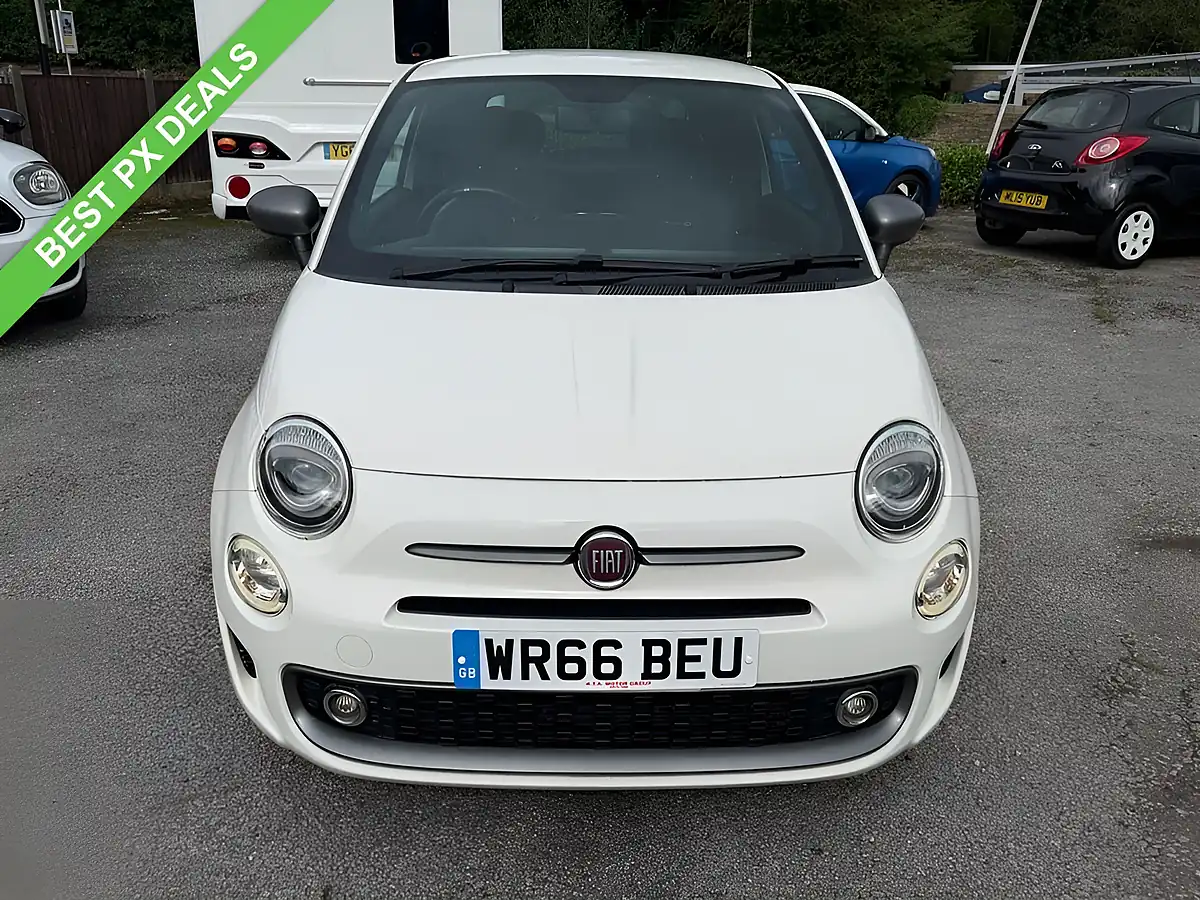 Used 2016 Fiat 500 S White - Interior and Exterior details 3