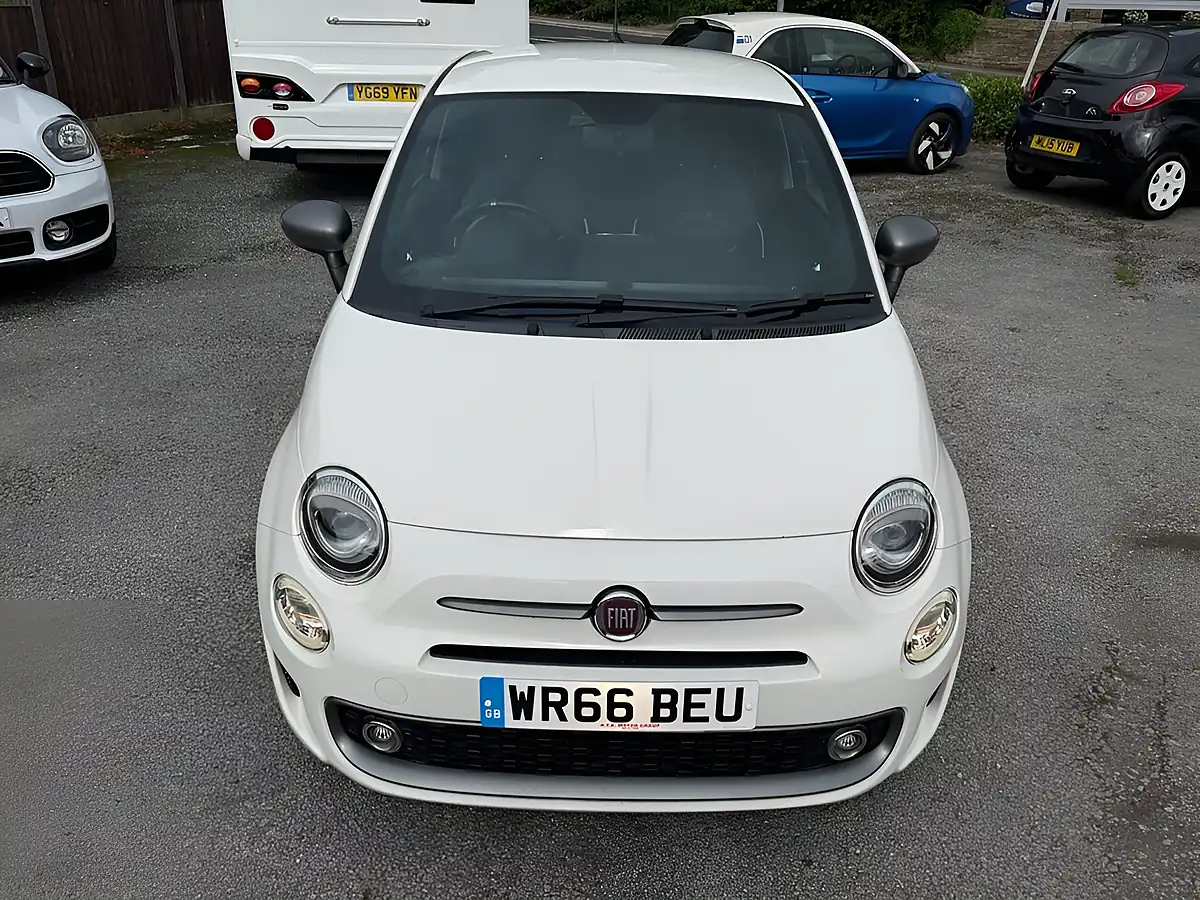 Used 2016 Fiat 500 S White - Interior and Exterior details 8
