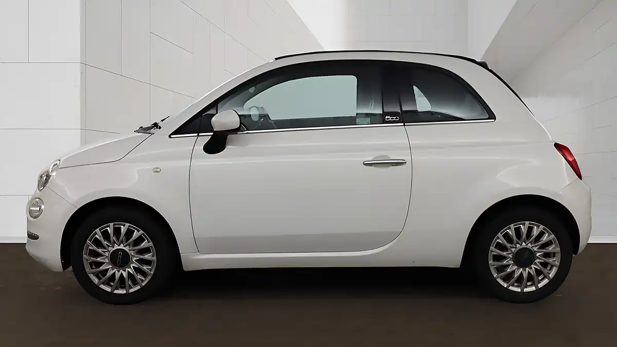 Used 2016 Fiat 500C Lounge Dualogic White - Interior and Exterior details 7