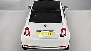 Used 2016 Fiat 500C Lounge Dualogic White - Interior and Exterior details 9
