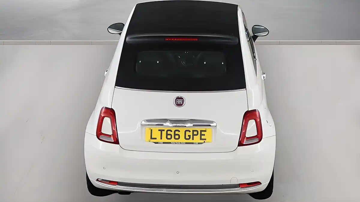 Used 2016 Fiat 500C Lounge Dualogic White - Interior and Exterior details 9