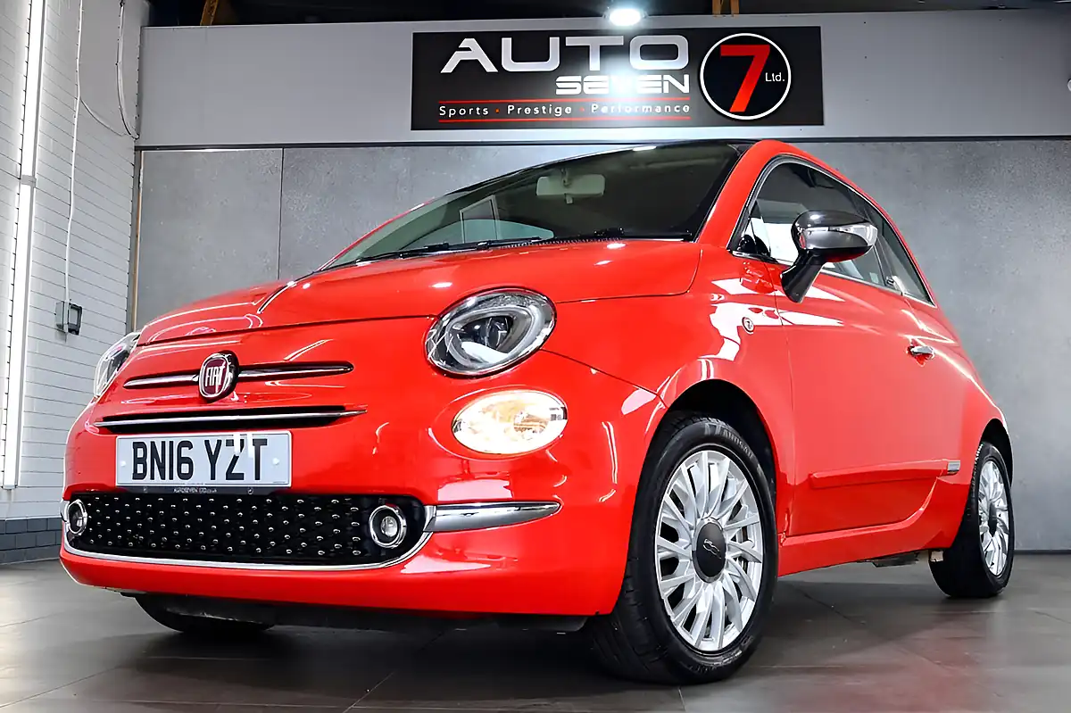 Used 2016 Fiat 500c Lounge Pink - Interior and Exterior details 7