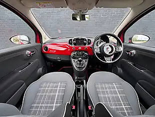 Used 2016 Fiat 500c Lounge Red - Interior and Exterior details 16