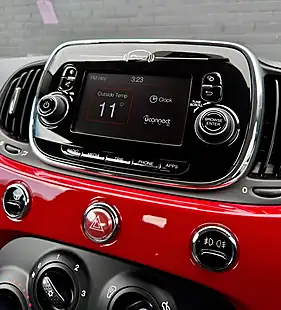 Used 2016 Fiat 500c Lounge Red - Interior and Exterior details 17