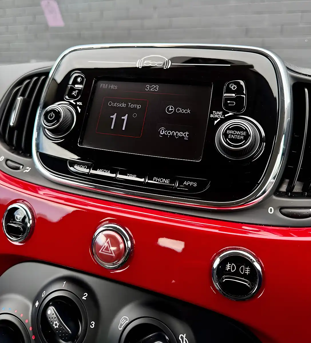 Used 2016 Fiat 500c Lounge Red - Interior and Exterior details 17