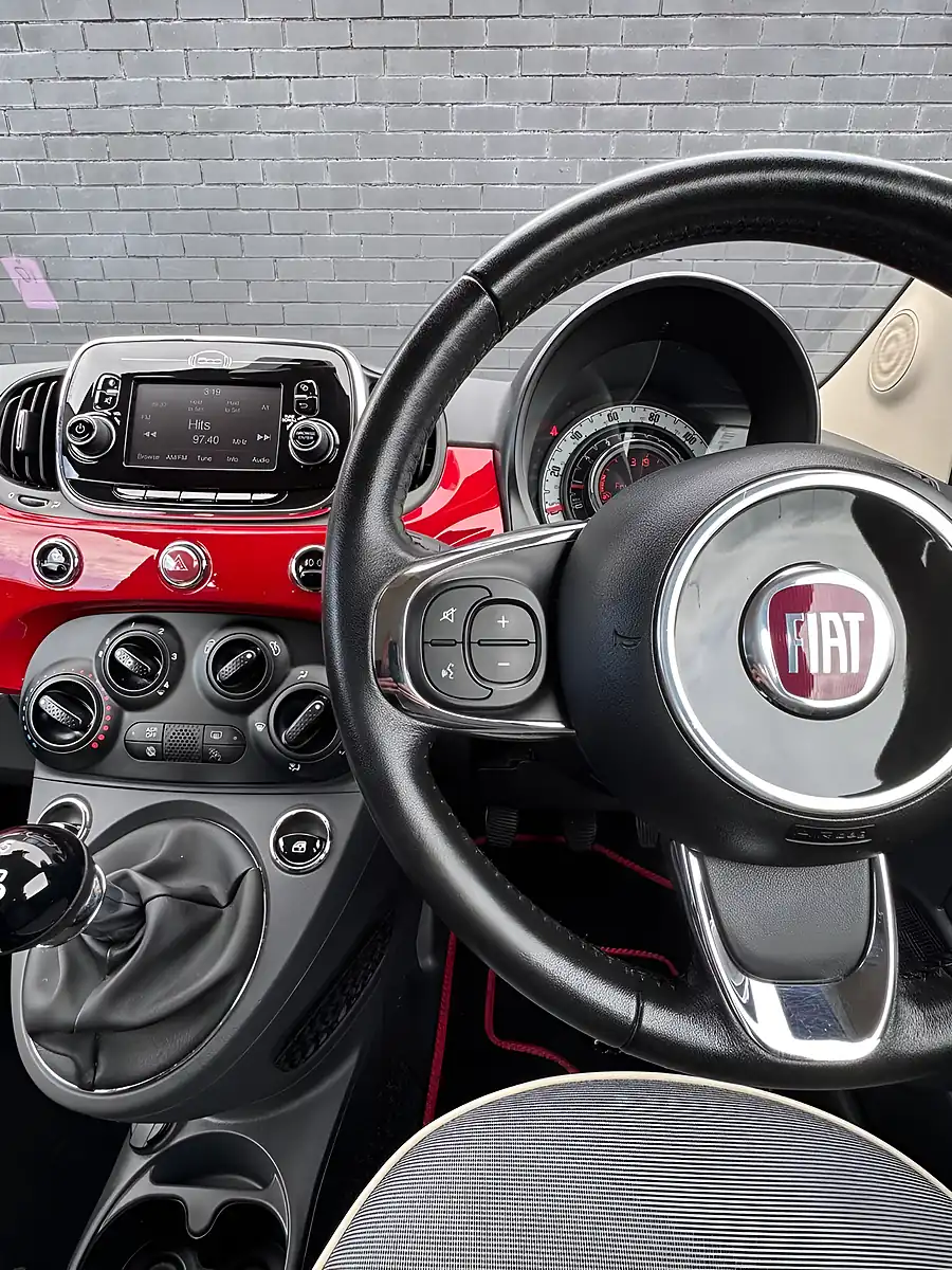 Used 2016 Fiat 500c Lounge Red - Interior and Exterior details 18