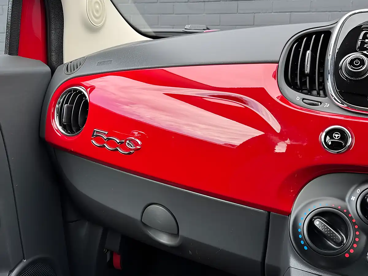 Used 2016 Fiat 500c Lounge Red - Interior and Exterior details 19