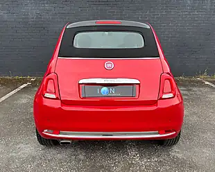 Used 2016 Fiat 500c Lounge Red - Interior and Exterior details 5