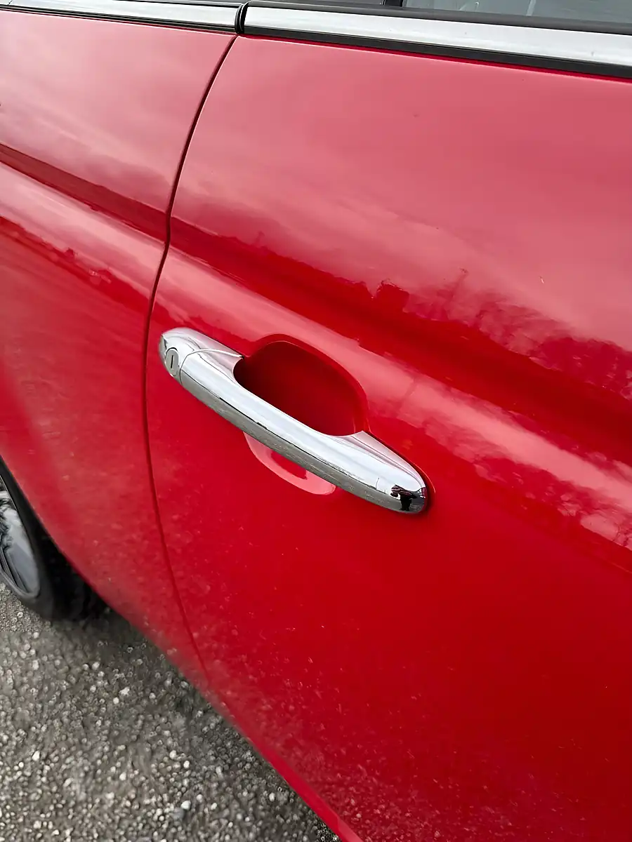 Used 2016 Fiat 500c Lounge Red - Interior and Exterior details 8