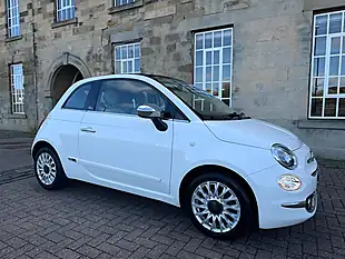 Used 2016 Fiat 500C Lounge White - Interior and Exterior details 7