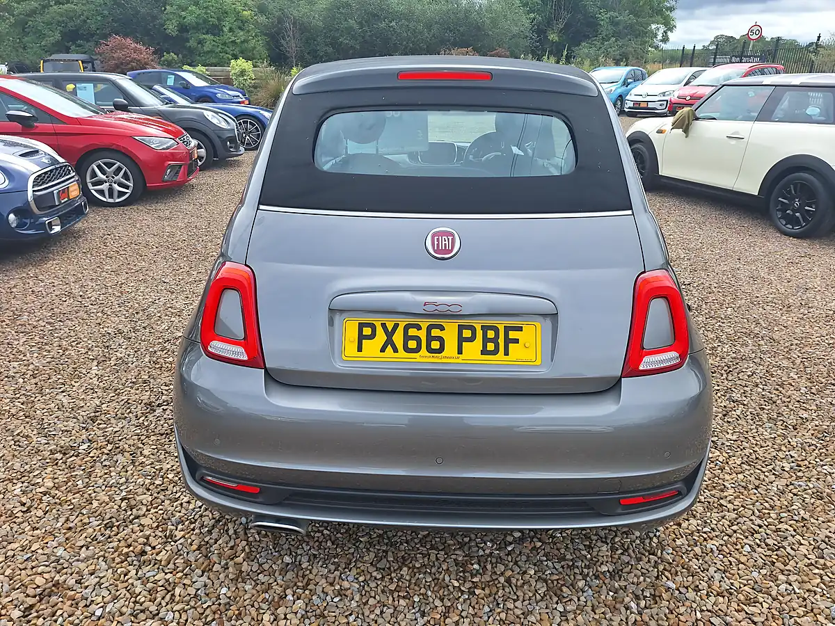 Used 2016 Fiat 500C S Grey - Interior and Exterior details 16