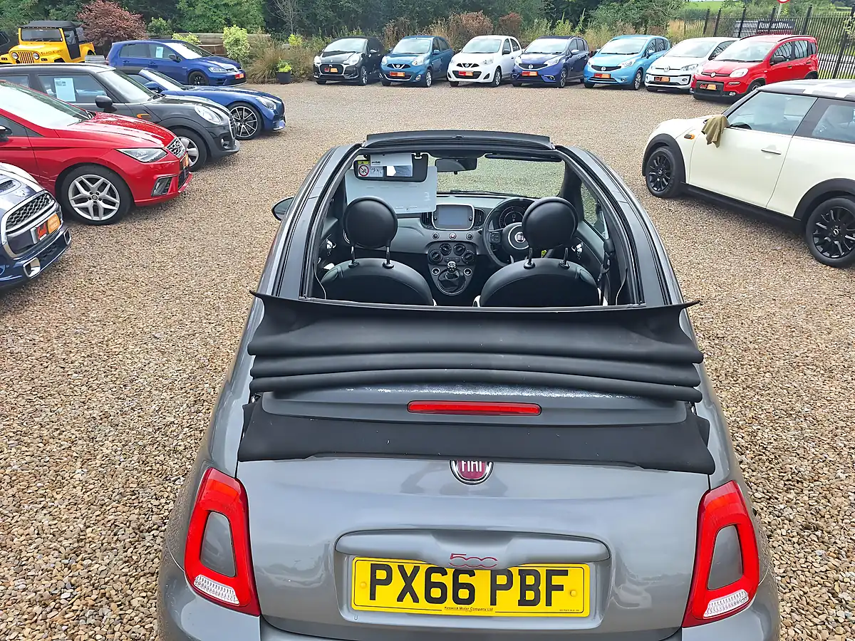 Used 2016 Fiat 500C S Grey - Interior and Exterior details 20