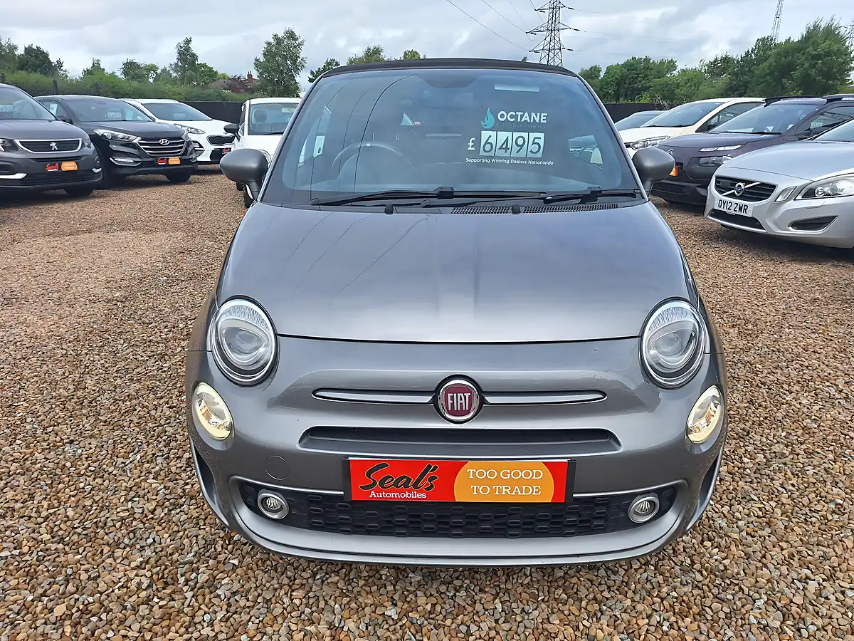 Used 2016 Fiat 500C S Grey - Interior and Exterior details 7