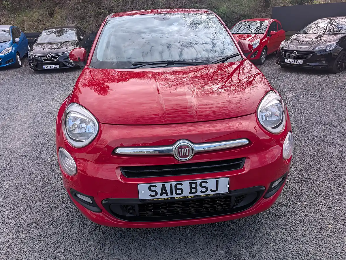 Used 2016 Fiat 500X City Look Pop Star Red - Interior and Exterior details 2