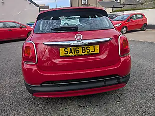 Used 2016 Fiat 500X City Look Pop Star Red - Interior and Exterior details 6