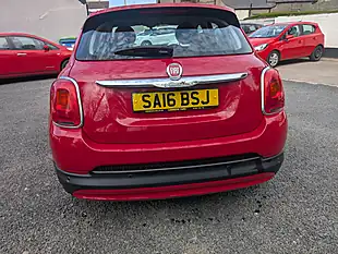 Used 2016 Fiat 500X City Look Pop Star Red - Interior and Exterior details 8