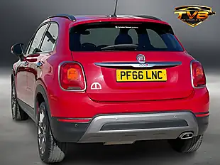 Used 2016 Fiat 500X Cross Passione Red - Interior and Exterior details 8