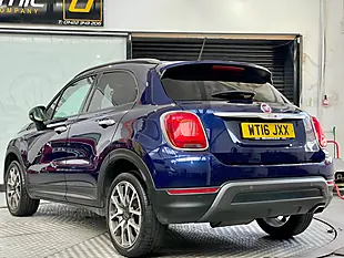 Used 2016 Fiat 500X Cross Plus Blue - Interior and Exterior details 5