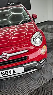 Used 2016 Fiat 500X Cross Plus Red - Interior and Exterior details 4