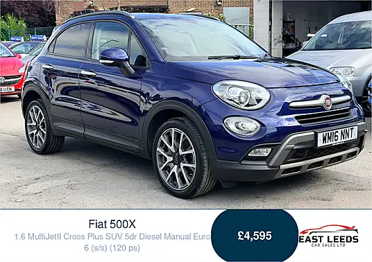 2016 Fiat 500X Cross Plus 1.6 MultiJetII