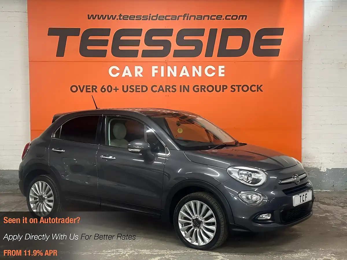 Used 2016 Fiat 500X Lounge Grey - Front View