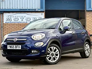 Used 2016 Fiat 500X Pop Star Blue - Interior and Exterior details 2