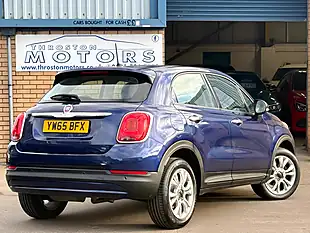 Used 2016 Fiat 500X Pop Star Blue - Interior and Exterior details 4